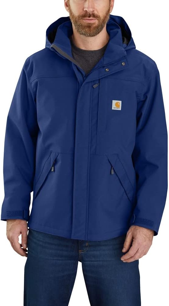 Carhartt мужская куртка Storm Defender Loose Fit Heavyweight, Scout Blue
Carhartt мужская куртка Storm Defender Loose Fit Heavyweight, Scout Blue