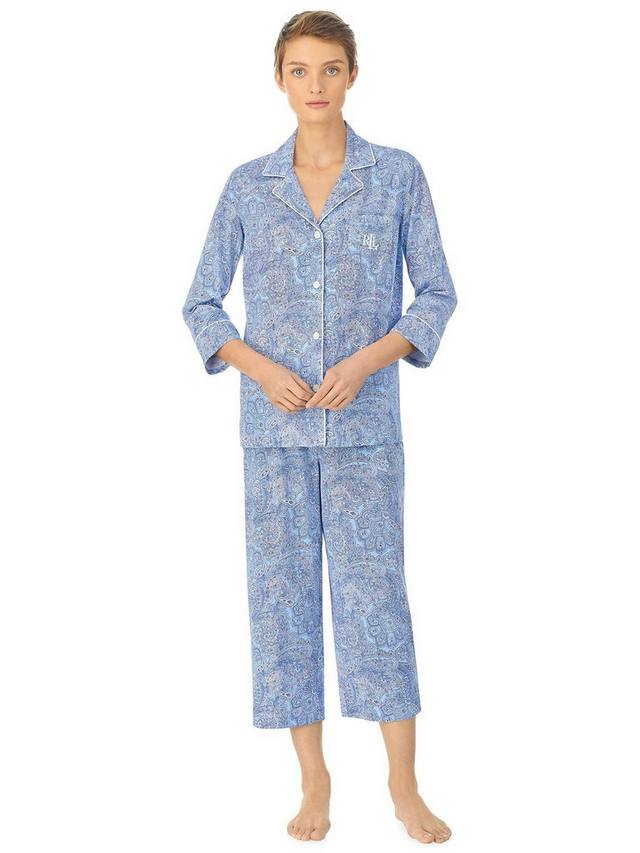 Пижамный комплект Lauren Paisley Capri Ralph Lauren, Blue/Multi
Пижамный комплект Lauren Paisley Capri Ralph Lauren, Blue/Multi
