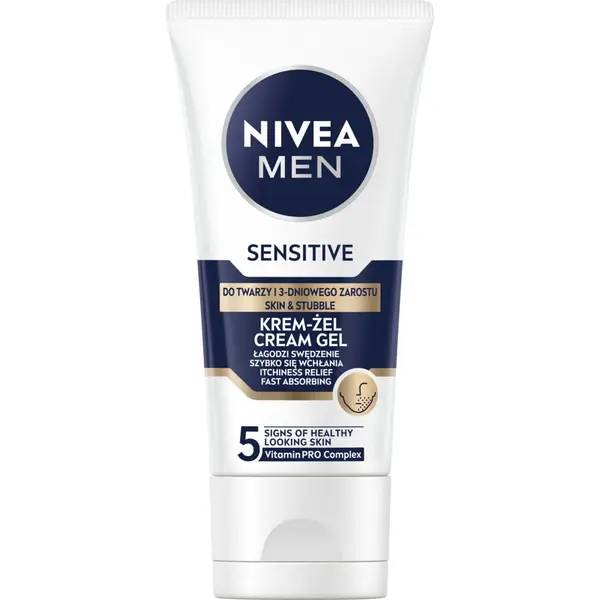 Крем-гель для лица и трехдневной щетины, 50 мл Nivea Men sensitive
Крем-гель для лица и трехдневной щетины, 50 мл Nivea Men sensitive