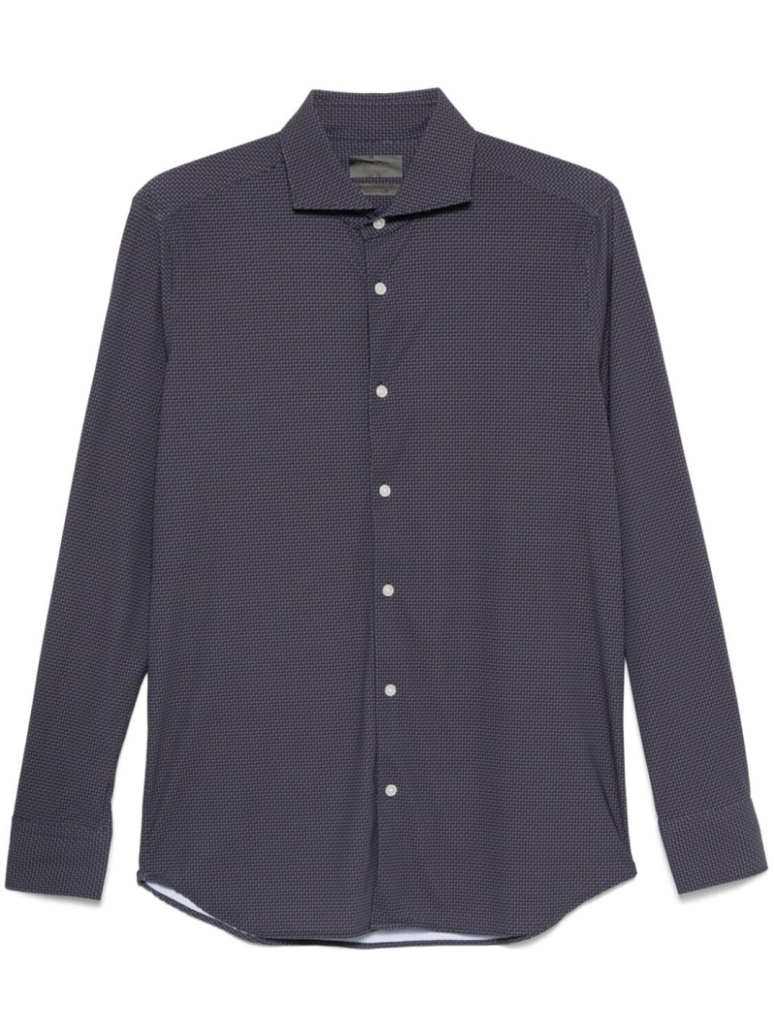 Рубашка с геометричным принтом Dell'oglio, синий
Рубашка с геометричным принтом Dell'oglio, синий