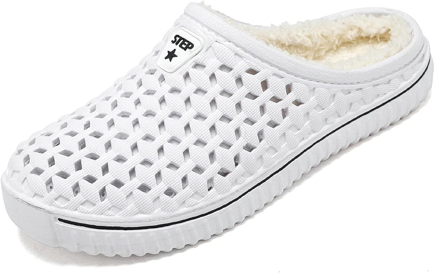 Мужские и женские теплые тапочки FLIOZY с подкладкой, дышащей сеткой, для дома, зимние, на скользящей подошве, для прогулок и работы в саду, белый
Мужские и женские теплые тапочки FLIOZY с подкладкой, дышащей сеткой, для дома, зимние, на скользящей подошве, для прогулок и работы в саду, белый