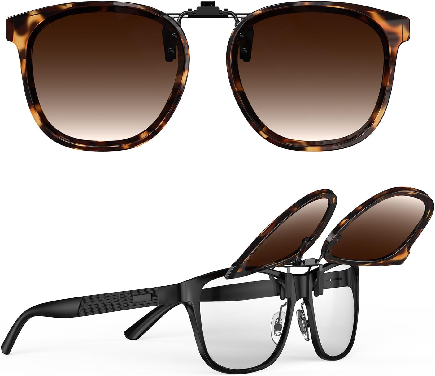 Солнцезащитные очки Goiteia Oversized Polarized Clip on Sunglasses поверх очков с диоптриями для женщин и мужчин, в стильной круглой оправе, напоминающей солнцезащитные очки, Brown Tortoise/Brown Gradient
Солнцезащитные очки Goiteia Oversized Polarized Clip on Sunglasses поверх очков с диоптриями для женщин и мужчин, в стильной круглой оправе, напоминающей солнцезащитные очки, Brown Tortoise/Brown Gradient