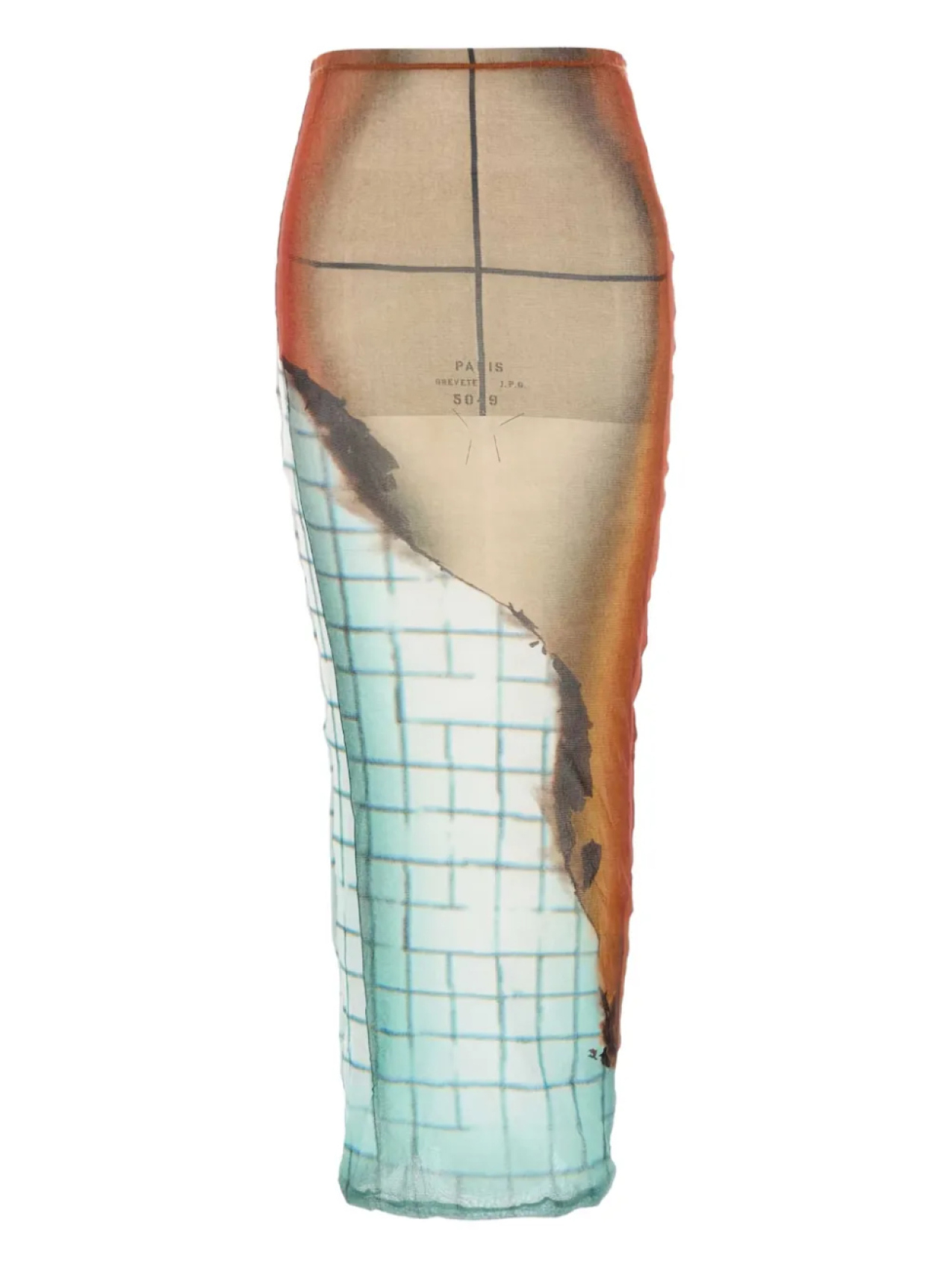 Юбка из тюля с принтом «Огонь» Jean Paul Gaultier, мультиколор
Юбка из тюля с принтом «Огонь» Jean Paul Gaultier, мультиколор