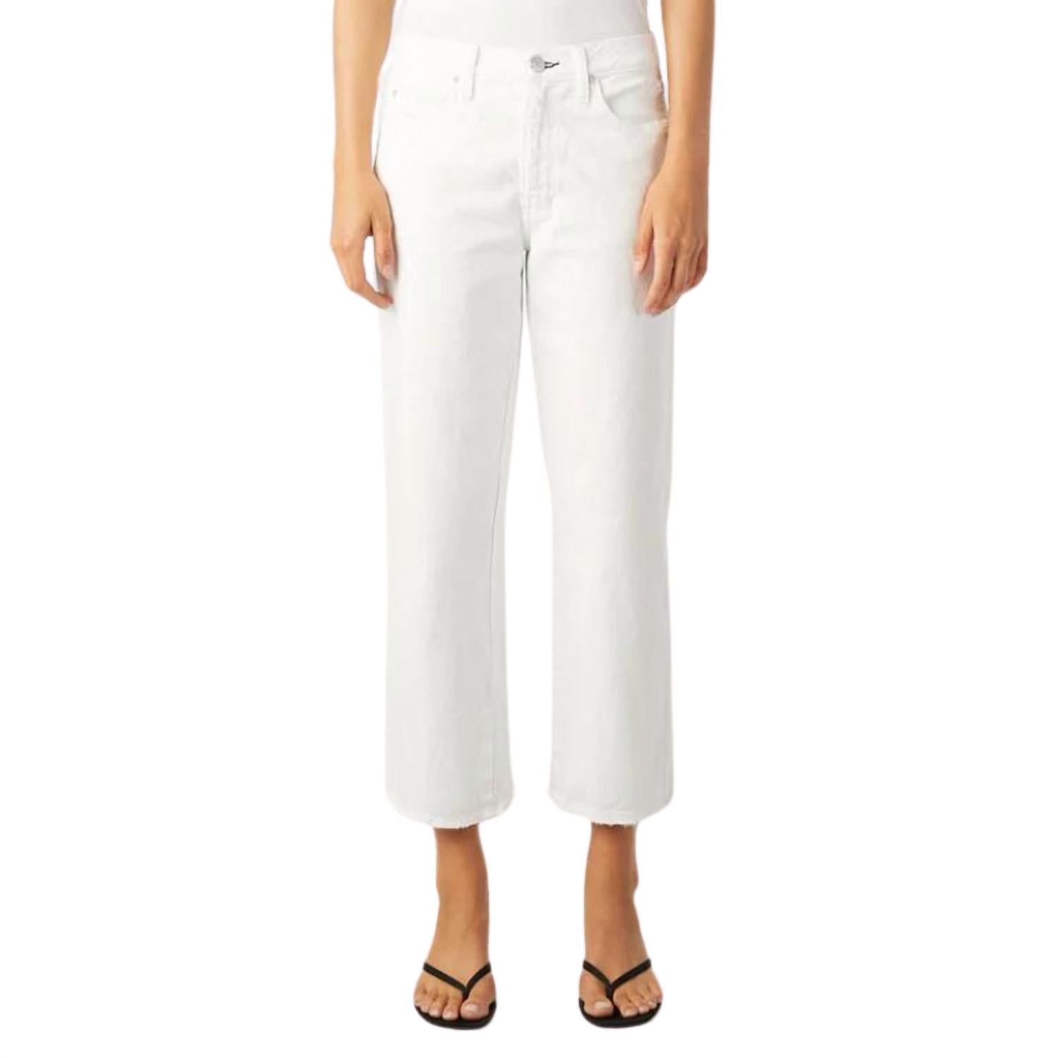 Женские джинсы Billie Jean цвета алебастра AMO, Alabaster
Женские джинсы Billie Jean цвета алебастра AMO, Alabaster