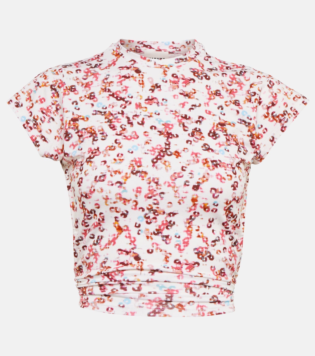 Укороченный трикотажный топ с принтом Juvia Marant Etoile, экрю
Укороченный трикотажный топ с принтом Juvia Marant Etoile, экрю