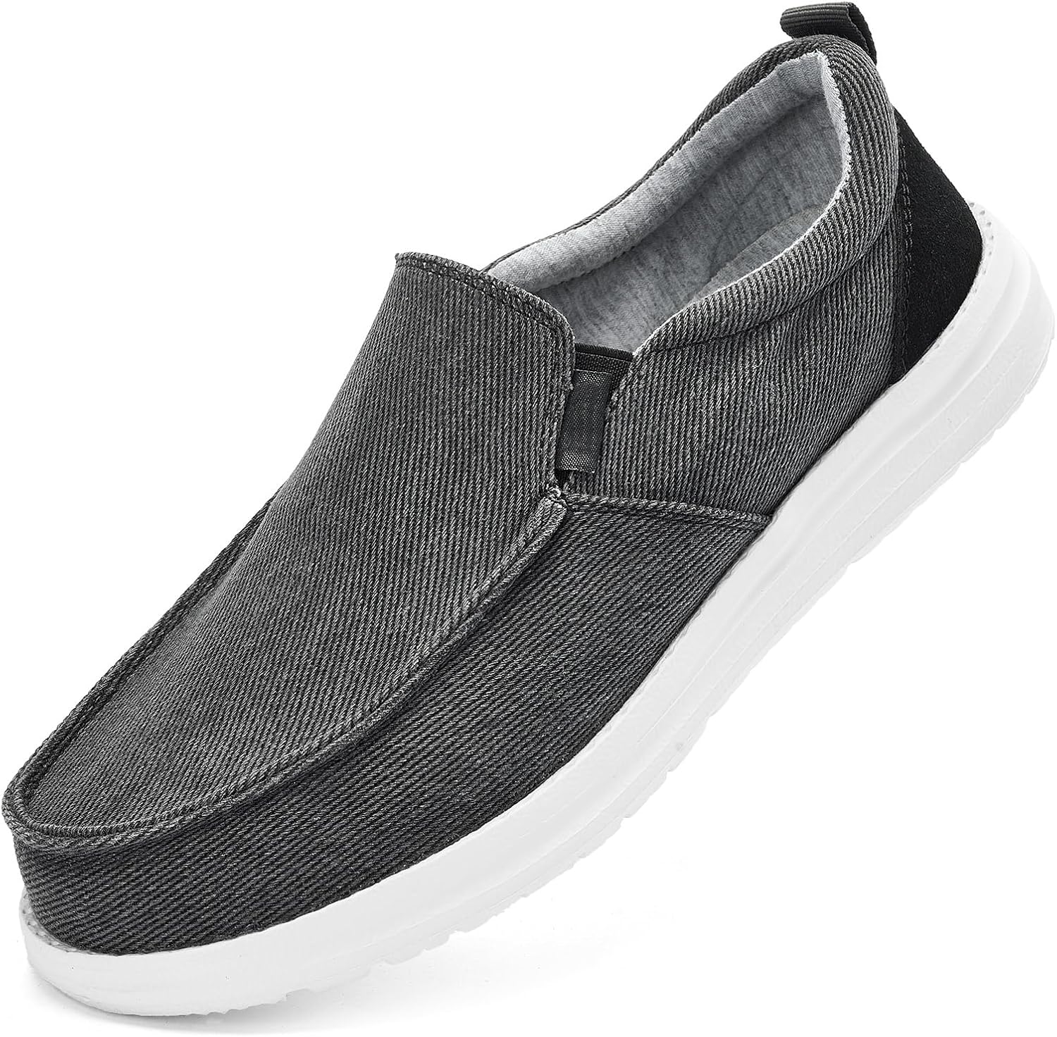 Мужские слипоны RYIKA без шнурков, широкие, повседневные, из холщового материала, мужские мокасины, легкие нескользящие прогулочные туфли, мягкие кроссовки, черный
Мужские слипоны RYIKA без шнурков, широкие, повседневные, из холщового материала, мужские мокасины, легкие нескользящие прогулочные туфли, мягкие кроссовки, черный