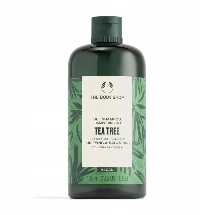 The Body Shop, Шампунь для волос, Чайное дерево, 400 мл
The Body Shop, Шампунь для волос, Чайное дерево, 400 мл