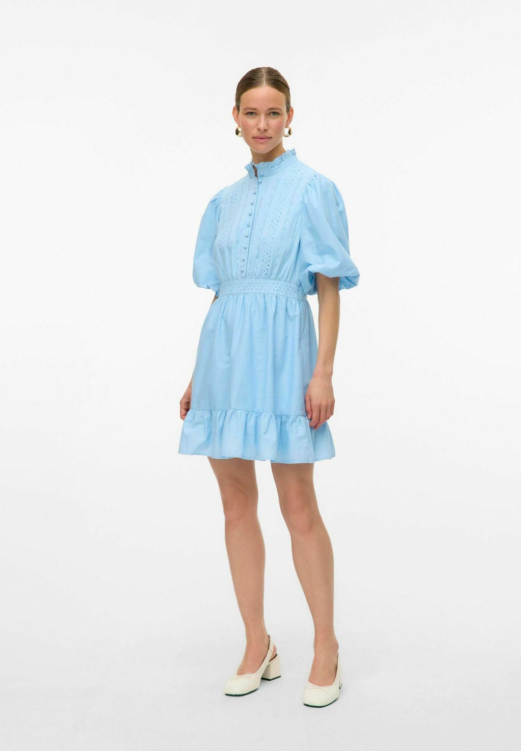 Платье-рубашка VMCLOVER Vero Moda, синий 
Платье-рубашка VMCLOVER Vero Moda, синий