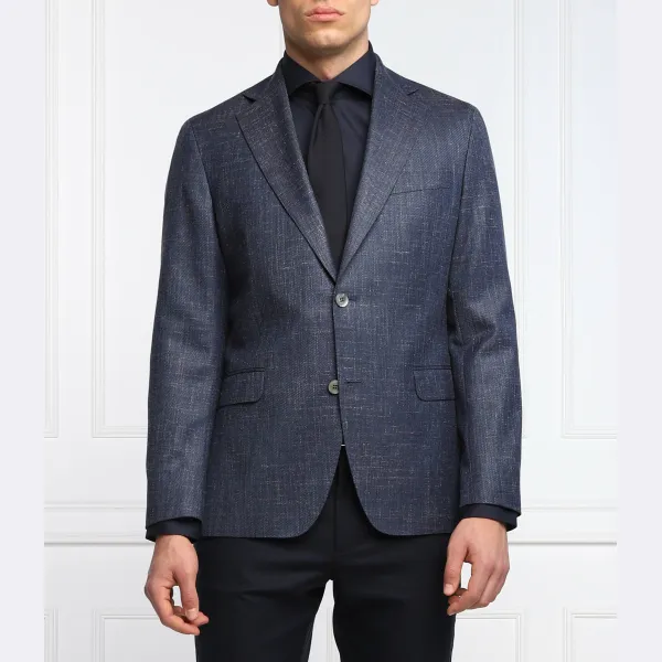 Элегантная шерстяная куртка Fogerty с добавлением шелка Oscar Jacobson, синий
Элегантная шерстяная куртка Fogerty с добавлением шелка Oscar Jacobson, синий