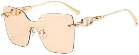 Солнцезащитные очки без оправы 2027 года для женщин и мужчин, цельные линзы, металлическая оправа, градиентные солнцезащитные очки De Sol Oculos MTZJH, C2
Солнцезащитные очки без оправы 2027 года для женщин и мужчин, цельные линзы, металлическая оправа, градиентные солнцезащитные очки De Sol Oculos MTZJH, C2