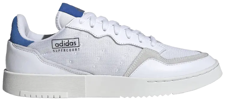 Кроссовки adidas Supercourt 'White Blue', белый
Кроссовки adidas Supercourt 'White Blue', белый