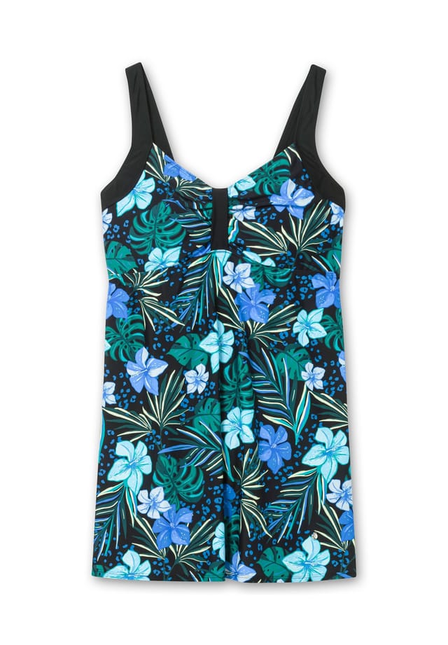 Купальник-Платье с цветочным принтом и вшитыми брюками Sheego, синий
Купальник-Платье с цветочным принтом и вшитыми брюками Sheego, синий