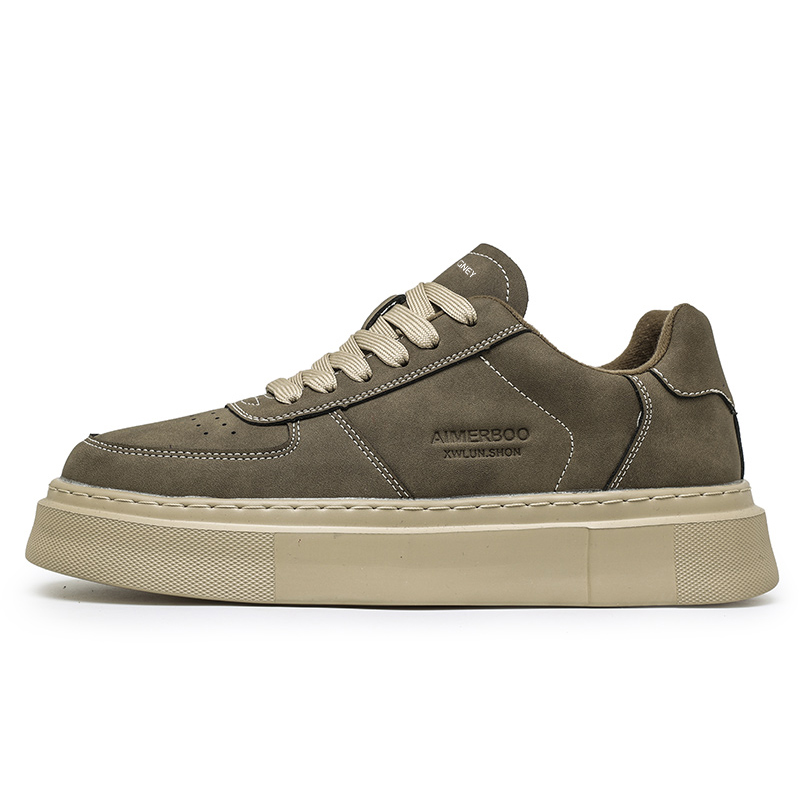 Кроссовки мужские низкие Skateboard Shoes Microfiber Leather Wear resistant And Lightweight BANGNEY, хаки unlined shoes
Кроссовки мужские низкие Skateboard Shoes Microfiber Leather Wear resistant And Lightweight BANGNEY, хаки unlined shoes