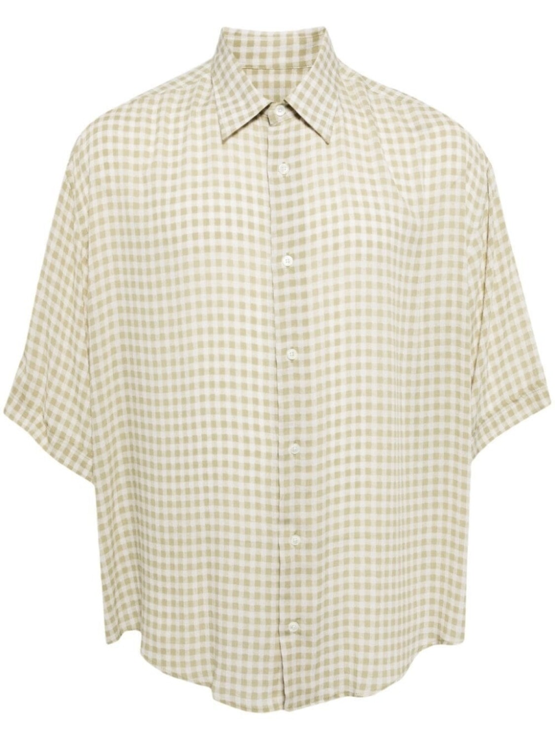 Рубашка с принтом в клетку AMI Paris
Рубашка с принтом в клетку AMI Paris