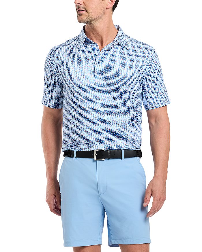 Галановская поло классического кроя с микро-геометрическим принтом, для активного образа жизни Robert Graham, синий
Галановская поло классического кроя с микро-геометрическим принтом, для активного образа жизни Robert Graham, синий