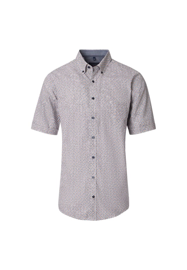 Повседневная рубашка с коротким рукавом и принтом повседневный крой Casamoda, оранжевый
Повседневная рубашка с коротким рукавом и принтом повседневный крой Casamoda, оранжевый