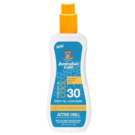 Охлаждающий спрей-гель для загара, SPF 30, 237 мл Australian Gold, Fresh & Cool
Охлаждающий спрей-гель для загара, SPF 30, 237 мл Australian Gold, Fresh & Cool