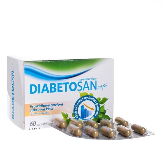 Diabetosan Caps, Добавка , 60 капсул Herbapol
Diabetosan Caps, Добавка , 60 капсул Herbapol
