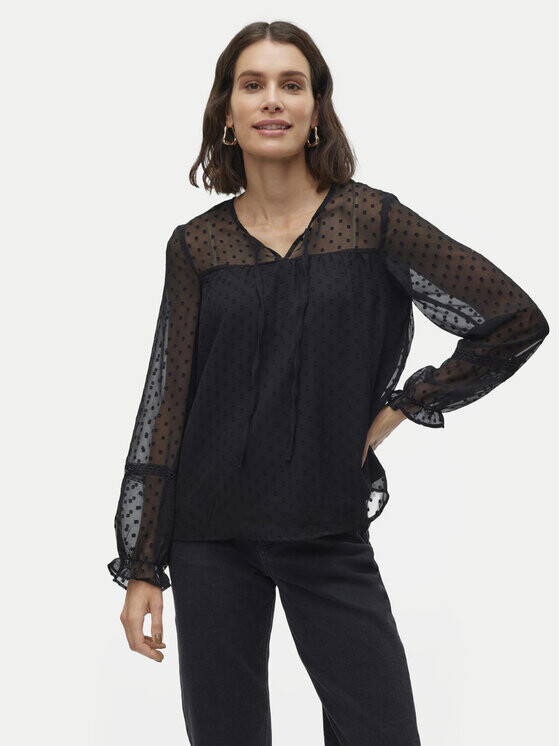 Блуза стандартного кроя Vero Moda, черный
Блуза стандартного кроя Vero Moda, черный