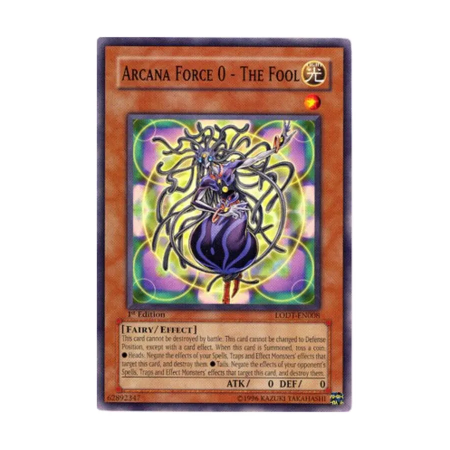 CCG Arcana Force 0 — Дурак (Обычный), Yu-Gi-Oh - Light of Destruction - Singles
CCG Arcana Force 0 — Дурак (Обычный), Yu-Gi-Oh - Light of Destruction - Singles