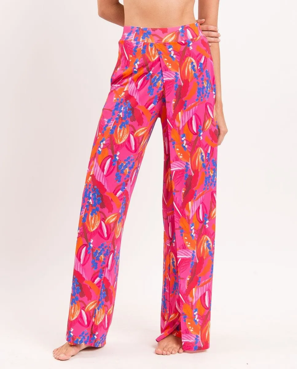 Длинные пляжные брюки с принтом Río de Sol, розовый
Длинные пляжные брюки с принтом Río de Sol, розовый