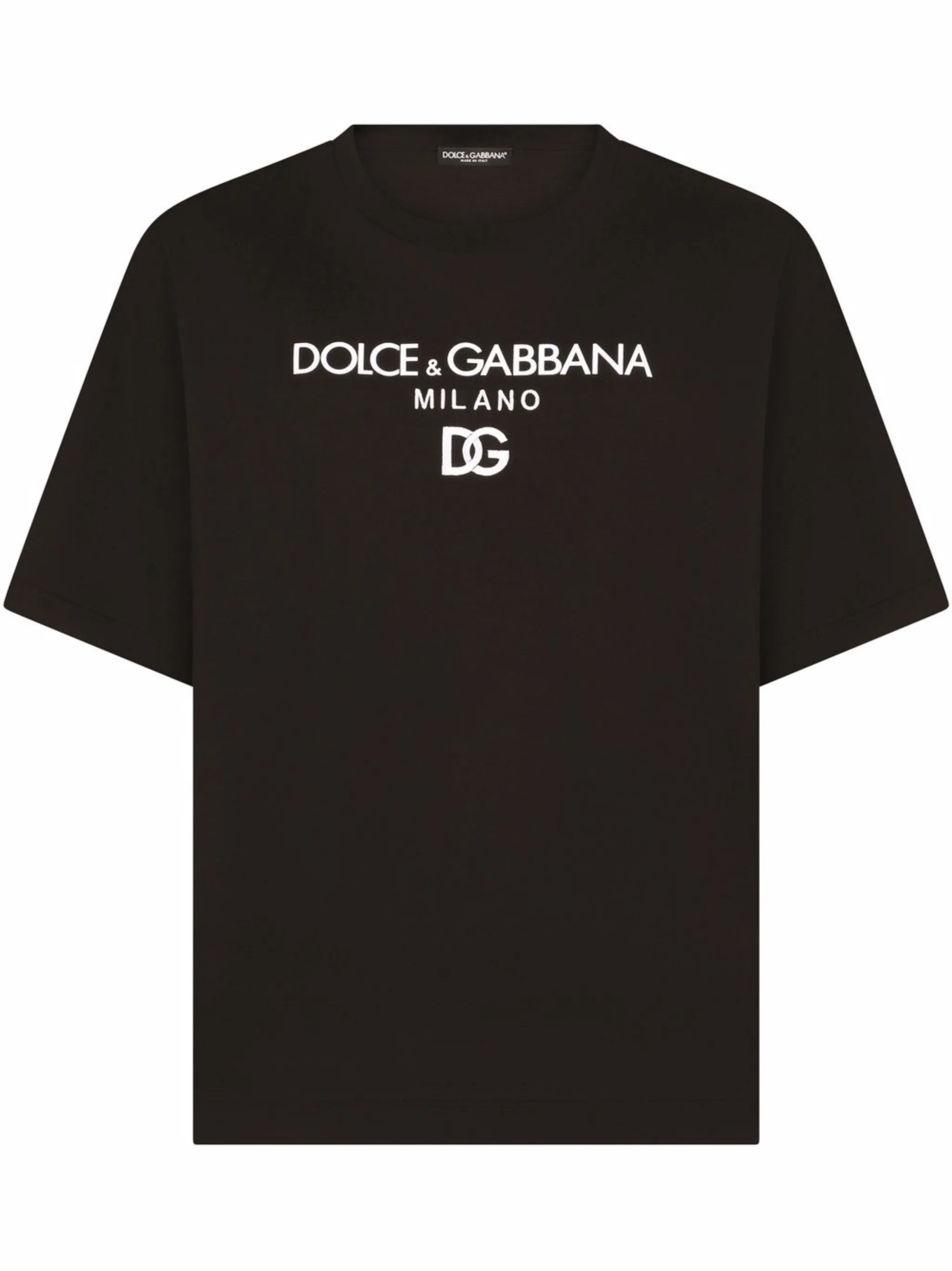 Футболка с вышитым логотипом Dolce & Gabbana, черный
Футболка с вышитым логотипом Dolce & Gabbana, черный