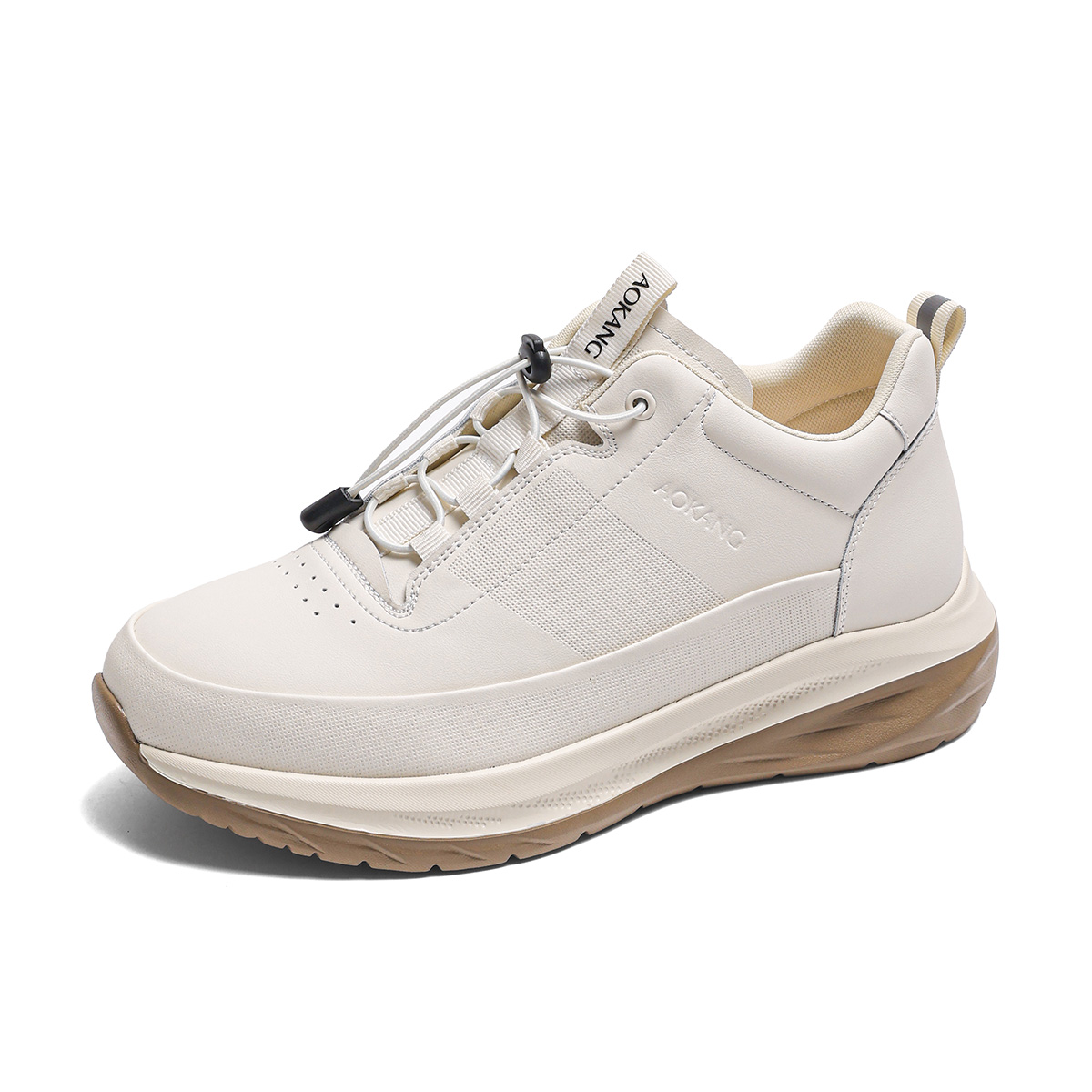 AOKANG Мужские белые кеды низкие, цвет White 
AOKANG Мужские белые кеды низкие, цвет White