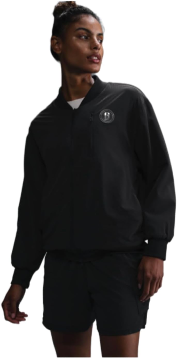 Баскетбольная куртка-унисекс Nike Sabrina, черная, Black/Gray 010
Баскетбольная куртка-унисекс Nike Sabrina, черная, Black/Gray 010