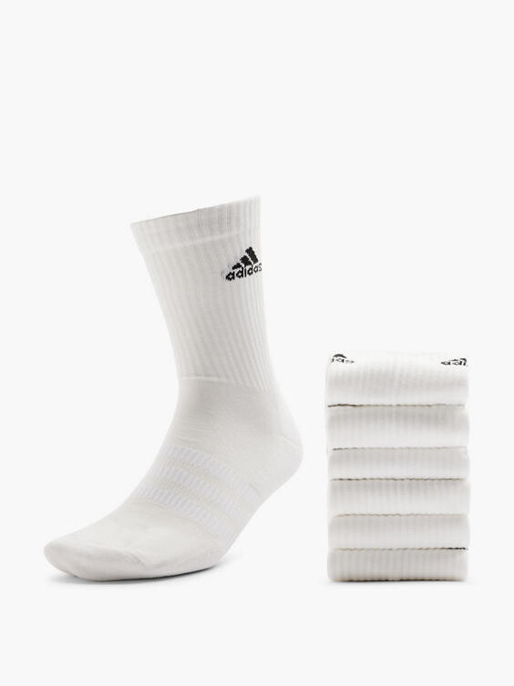 Упаковка из 6 носков. Adidas, белый
Упаковка из 6 носков. Adidas, белый