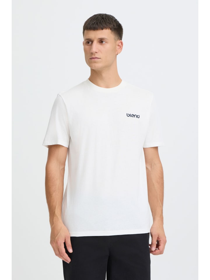 BLEND Рубашка с круглым вырезом BHMFlow белого цвета
BLEND Рубашка с круглым вырезом BHMFlow белого цвета