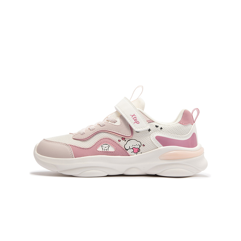 Низкие повседневные кроссовки с нескользящей подошвой для детей XTEP, белый/розовый
Низкие повседневные кроссовки с нескользящей подошвой для детей XTEP, белый/розовый