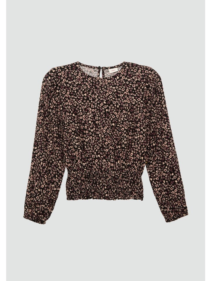 Блуза sOliver langarm, цвет mehrfarbig-schwarz
Блуза sOliver langarm, цвет mehrfarbig-schwarz