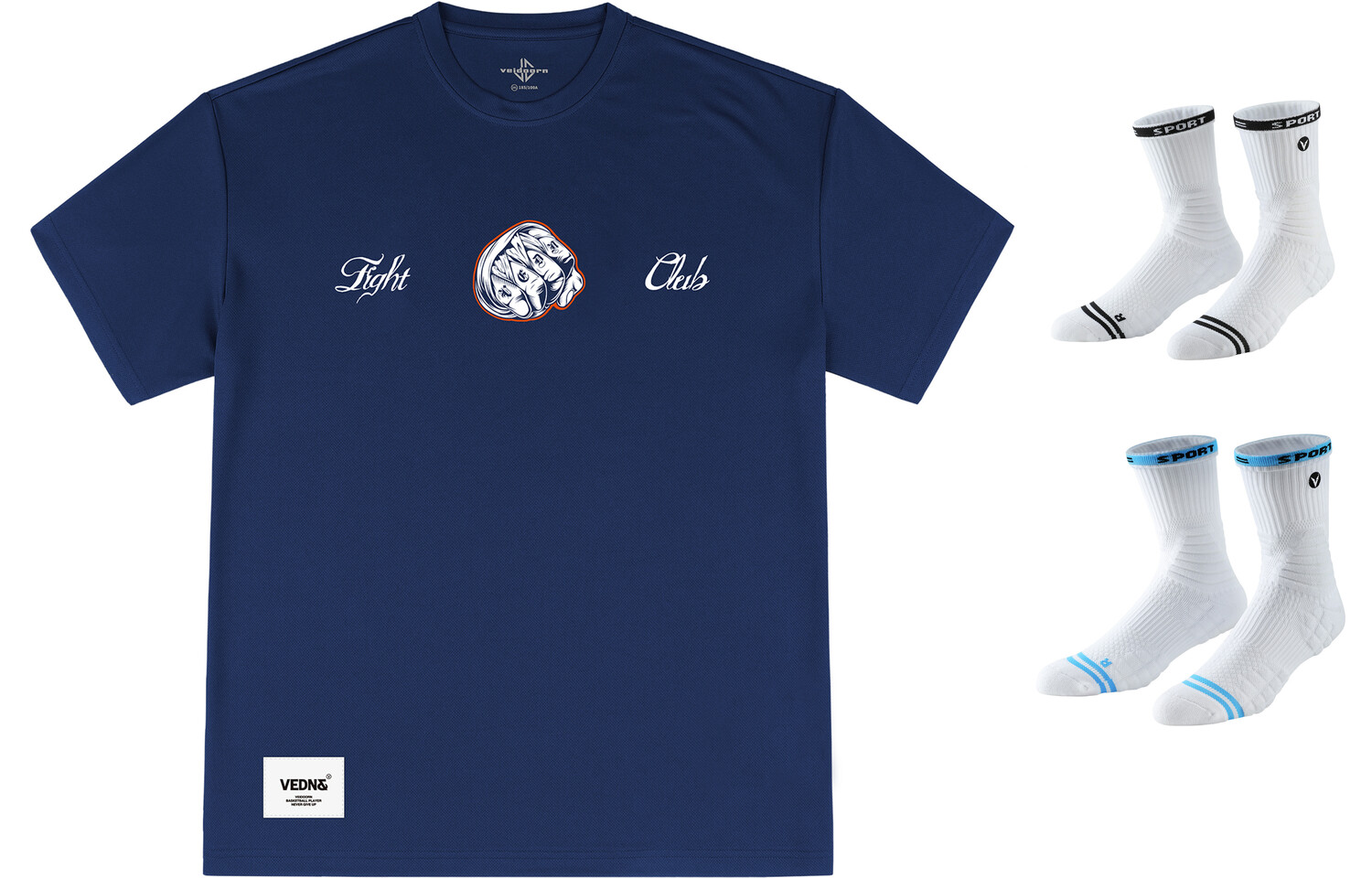 Футболка унисекс VEIDOORN, Pioneer фиолетового цвета + две пары баскетбольных носков (случайный фасон и цвет)
Футболка унисекс VEIDOORN, Pioneer фиолетового цвета + две пары баскетбольных носков (случайный фасон и цвет)