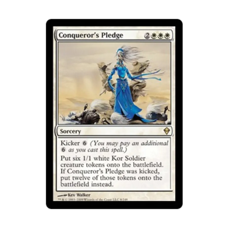 CCG Клятва завоевателя (клавиша R), MTG - Zendikar
CCG Клятва завоевателя (клавиша R), MTG - Zendikar