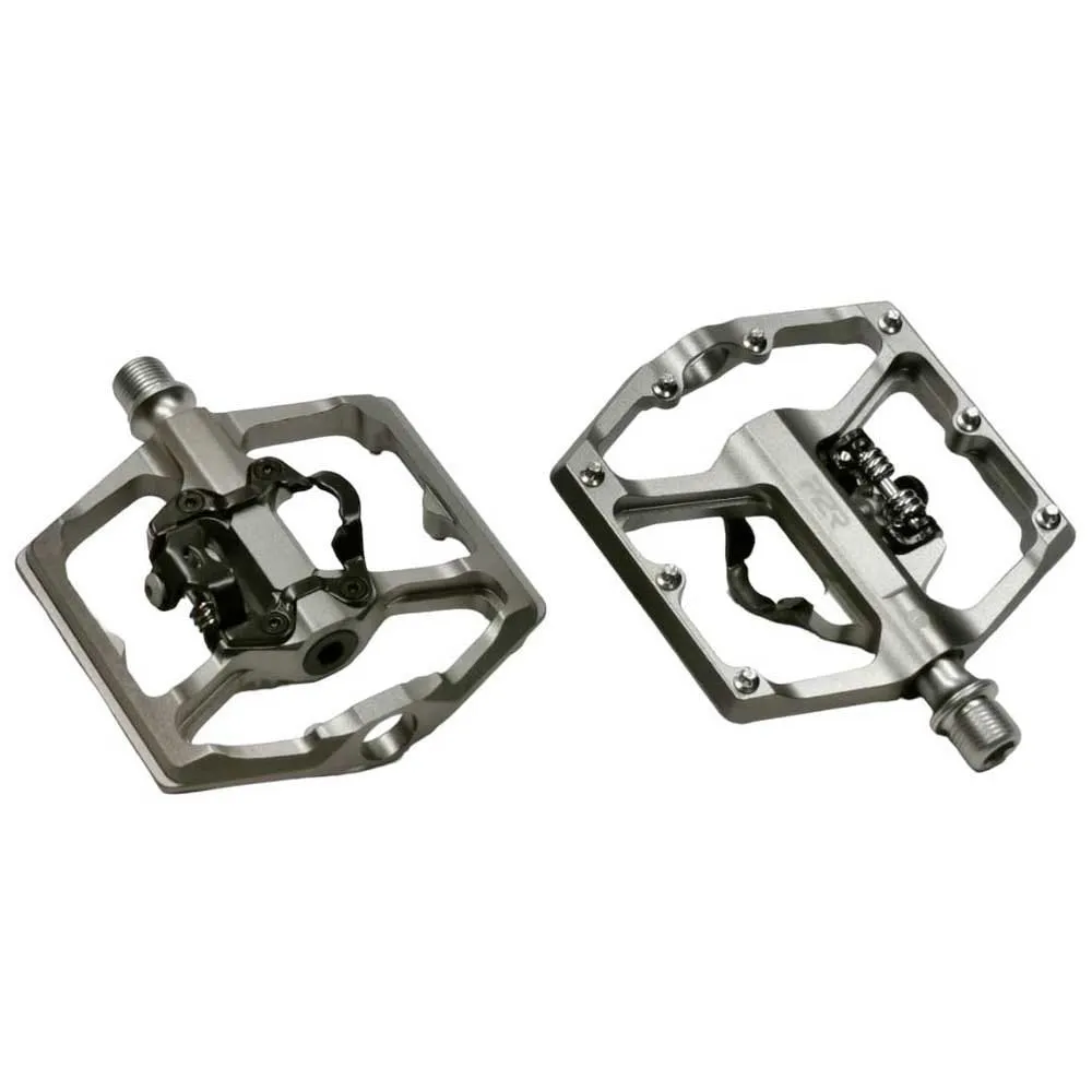 Педали P2r Flatman 70 SPD, серебряный 
Педали P2r Flatman 70 SPD, серебряный