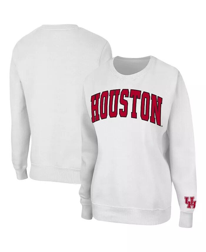 Женский белый пуловер Houston Cougars Campanile свитшот Colosseum
Женский белый пуловер Houston Cougars Campanile свитшот Colosseum