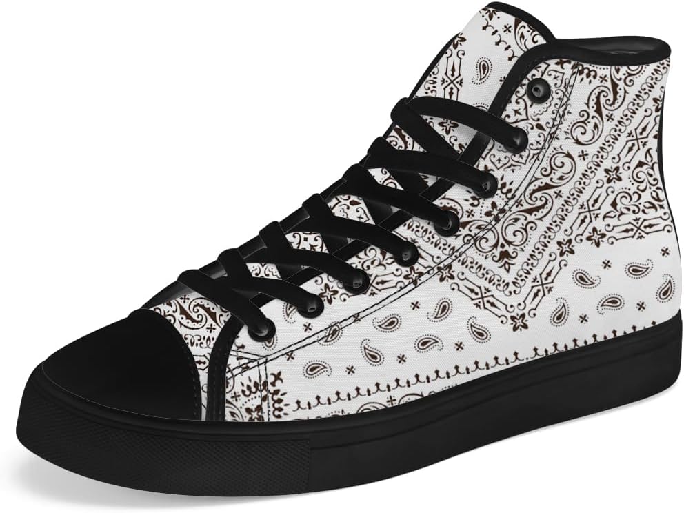 Кеды Chebing для мужчин и женщин с узором пейсли, высокие, на шнуровке, повседневные, белый
Кеды Chebing для мужчин и женщин с узором пейсли, высокие, на шнуровке, повседневные, белый