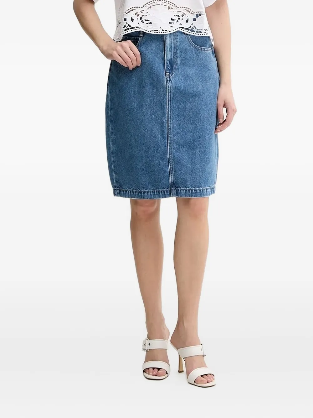 Джинсовая юбка с карманами Boss, синий
Джинсовая юбка с карманами Boss, синий