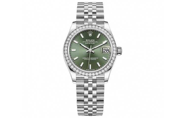 Часы женские Log Series механические с зеленым циферблатом 31 мм корпус из стали Oystersteel и белого золота 18 карат ROLEX
Часы женские Log Series механические с зеленым циферблатом 31 мм корпус из стали Oystersteel и белого золота 18 карат ROLEX