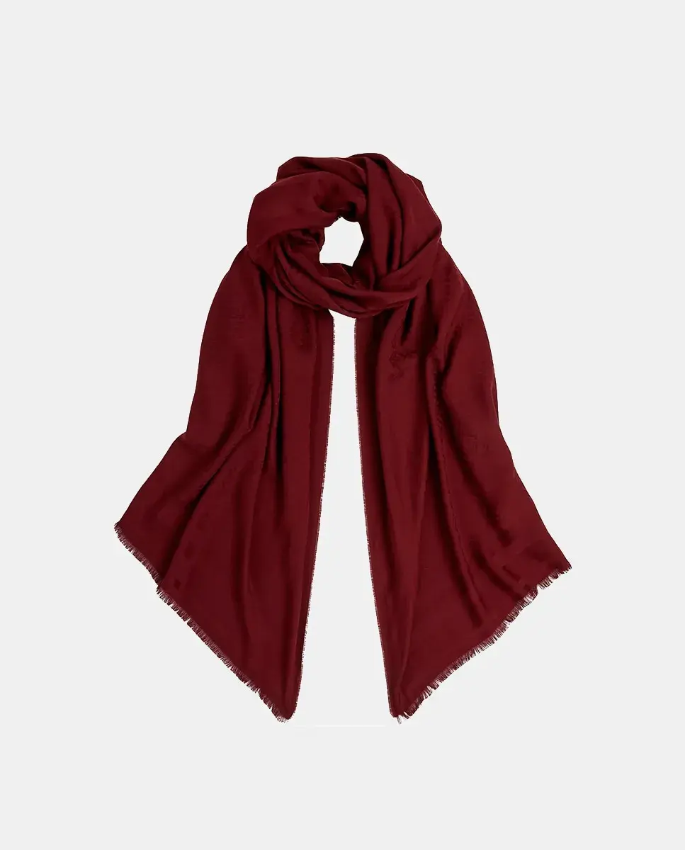 Шарф из модала бордового цвета с монограммой Tommy Hilfiger
Шарф из модала бордового цвета с монограммой Tommy Hilfiger