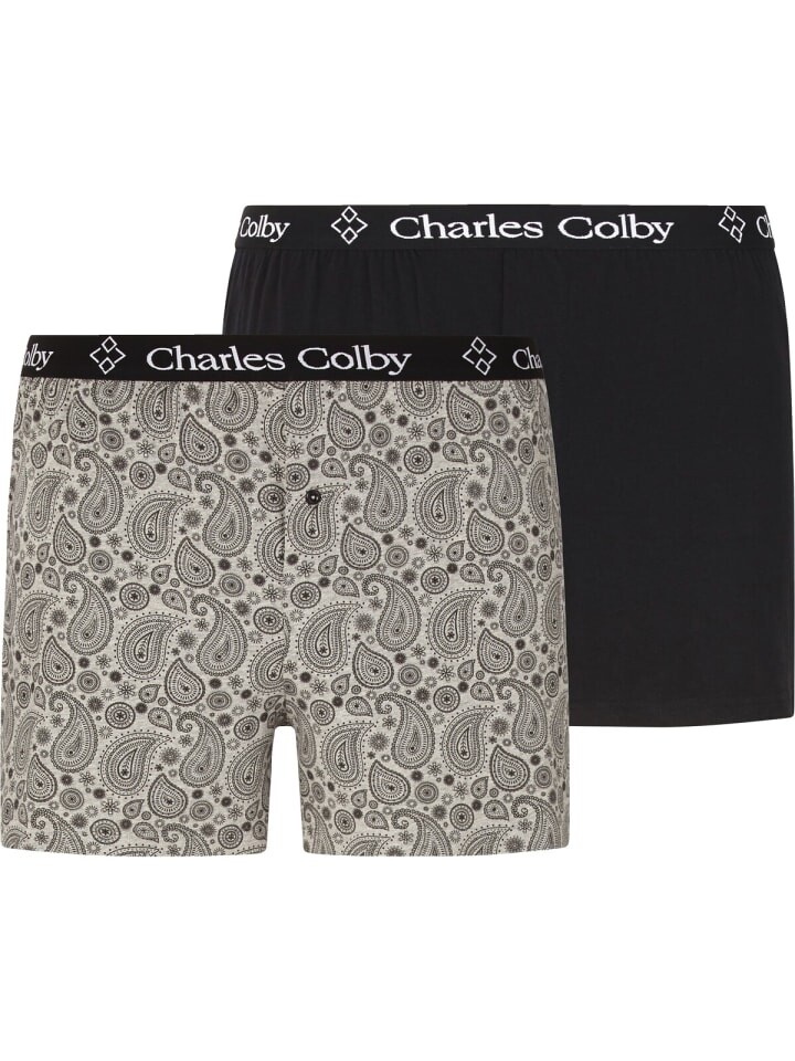 Трусы Charles Colby, цвет grau schwarz
Трусы Charles Colby, цвет grau schwarz