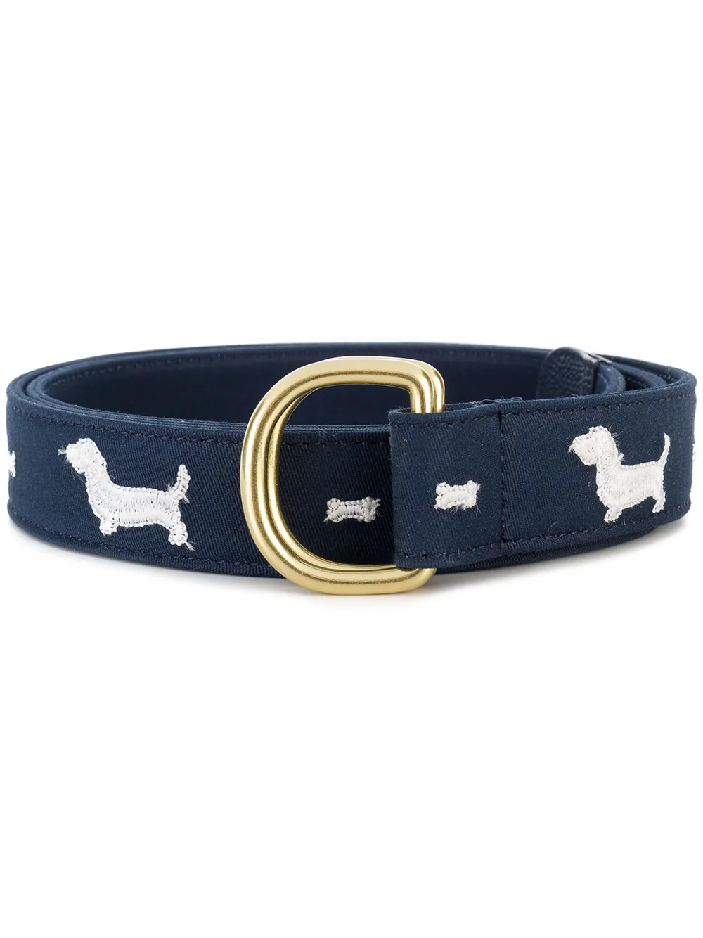 Ремень с D-образной пряжкой 'Hector' THOM BROWNE, синий
Ремень с D-образной пряжкой 'Hector' THOM BROWNE, синий