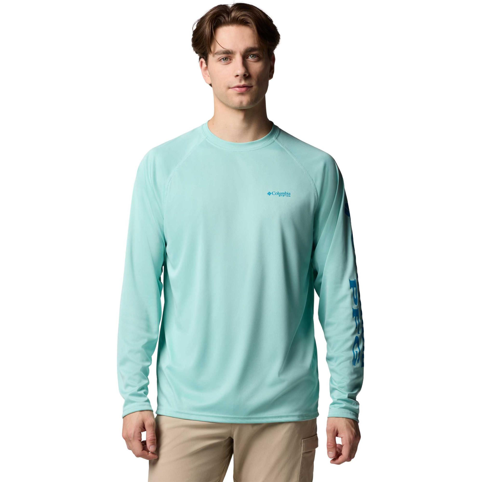 Мужская рубашка с длинным рукавом PFG Terminal Tackle Heather Columbia, Sea Spray
Мужская рубашка с длинным рукавом PFG Terminal Tackle Heather Columbia, Sea Spray