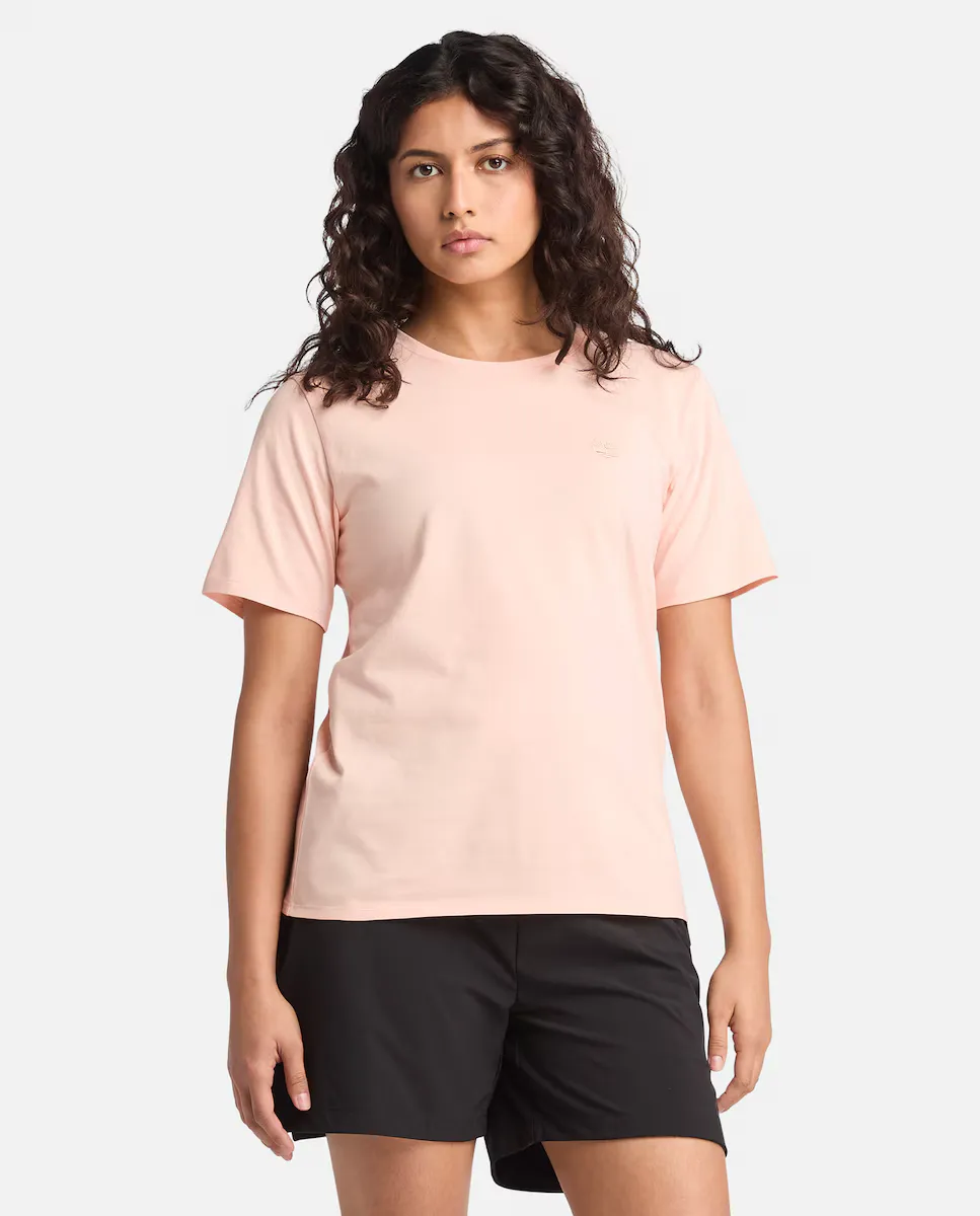 Женская футболка с короткими рукавами и круглым вырезом Timberland, розовый
Женская футболка с короткими рукавами и круглым вырезом Timberland, розовый