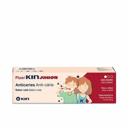 Зубная паста Kin Fluoride Junior 75мл
Зубная паста Kin Fluoride Junior 75мл