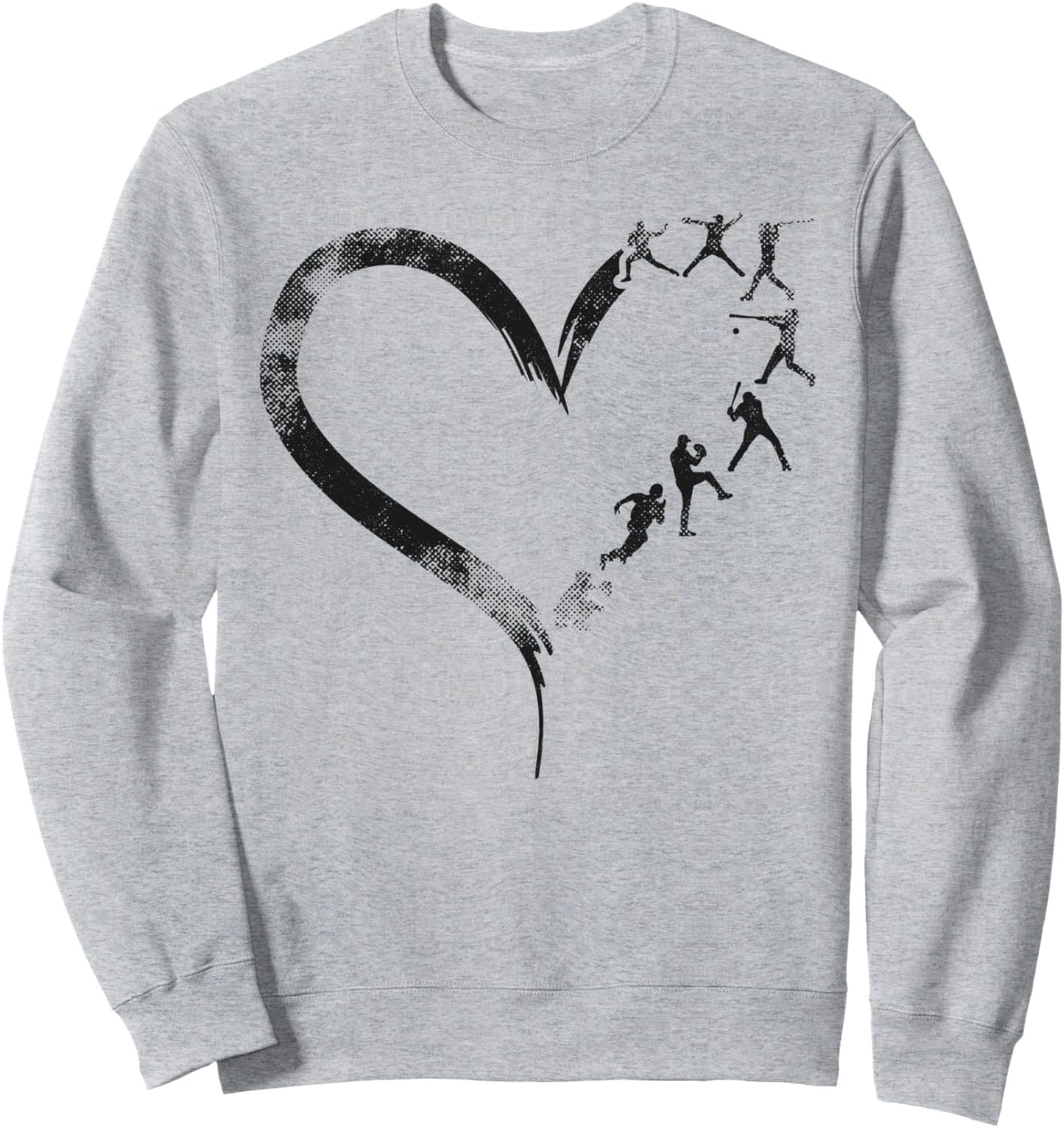 Винтажная толстовка с изображением сердца бейсбольного фаната Baseball Saying Theme Player Da0, серый
Винтажная толстовка с изображением сердца бейсбольного фаната Baseball Saying Theme Player Da0, серый