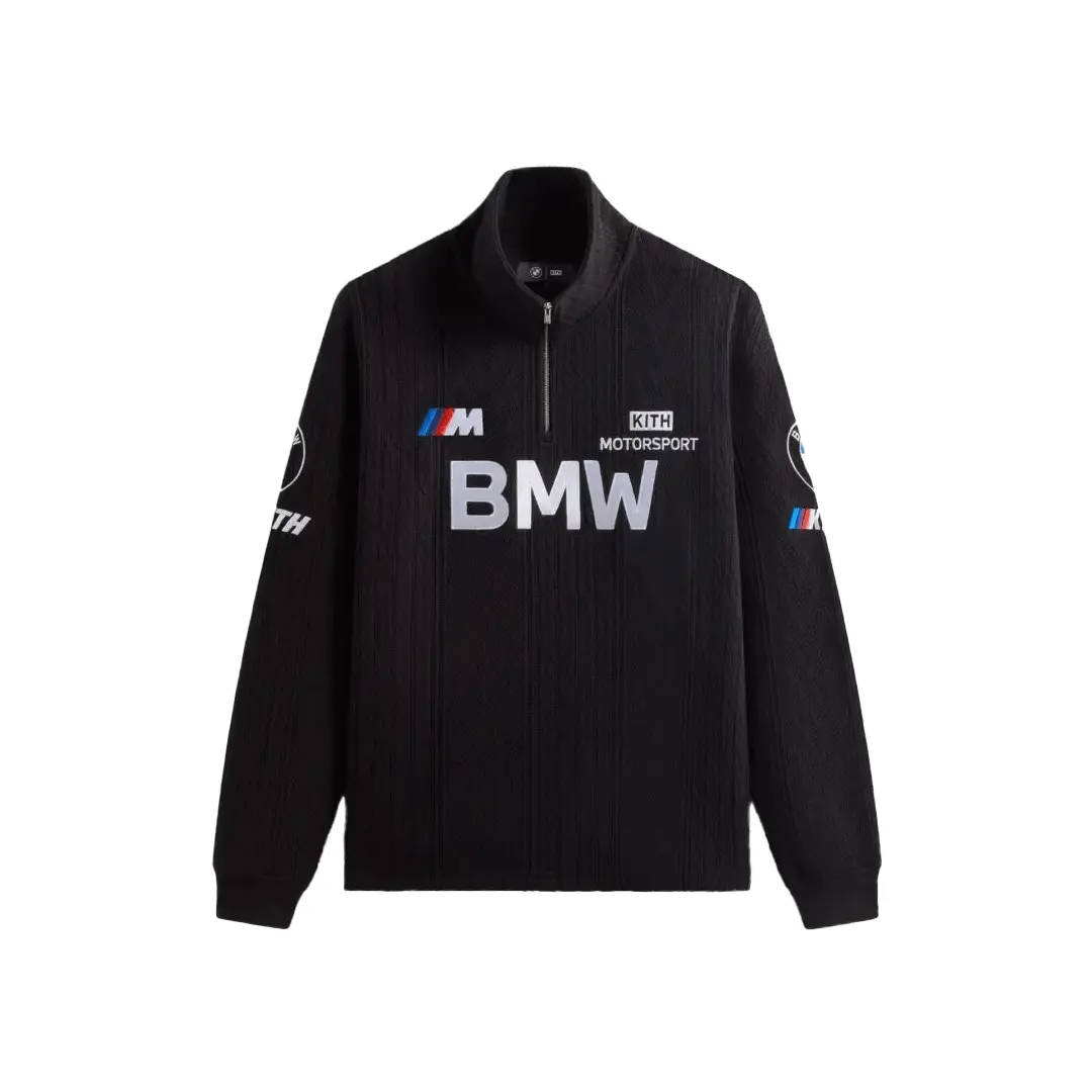 Флисовая толстовка X Bmw с молнией на четверть KITH, черный
Флисовая толстовка X Bmw с молнией на четверть KITH, черный
