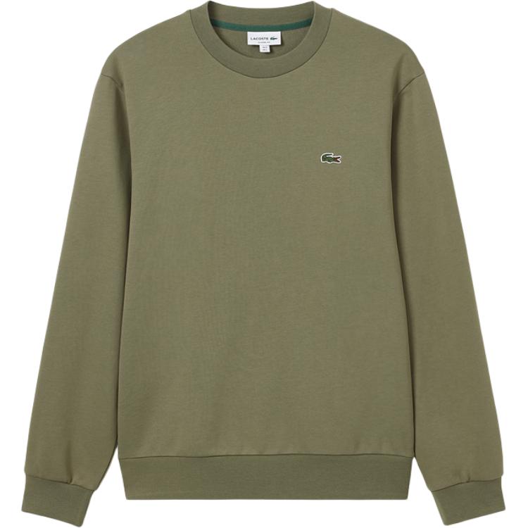 Хлопковый свитшот LACOSTE, хаки
Хлопковый свитшот LACOSTE, хаки