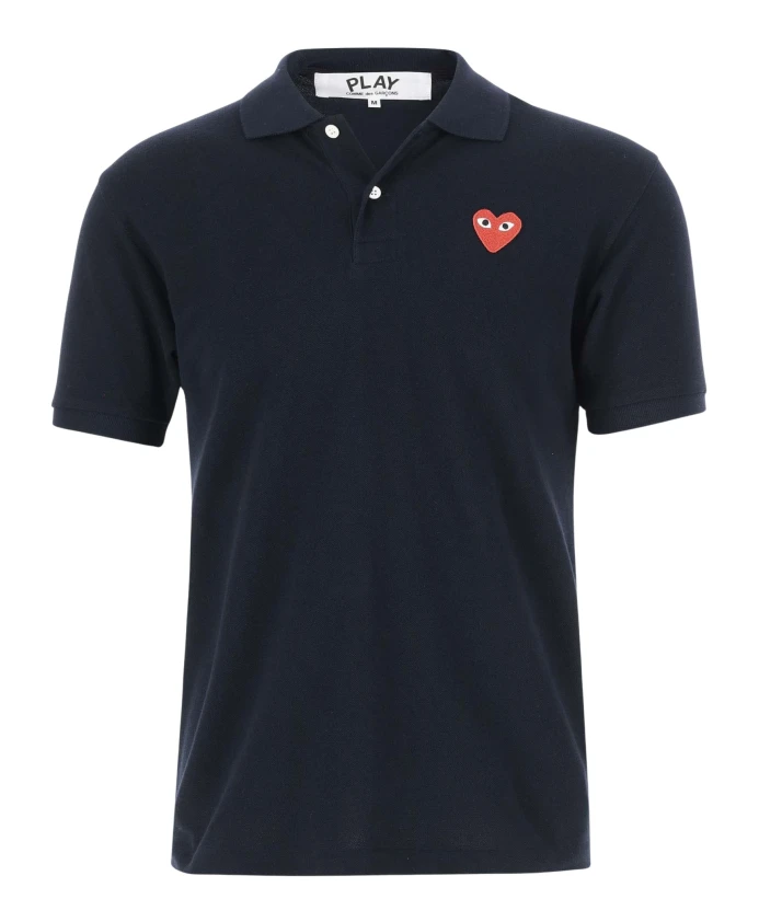 Рубашка-Поло с коротким рукавом Comme Des Garã§Ons Play, синий
Рубашка-Поло с коротким рукавом Comme Des Garã§Ons Play, синий
