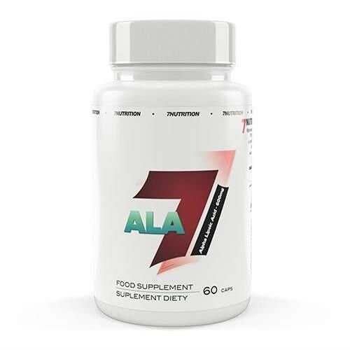 7Nutrition, Ала 600 мг – 60 капсул
7Nutrition, Ала 600 мг – 60 капсул